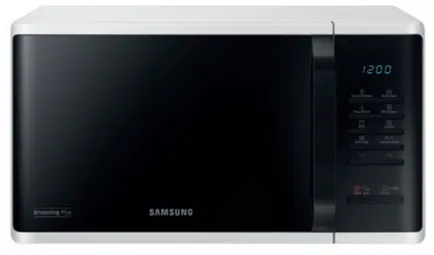 Samsung MG23K3513AW/EG micro-onde Comptoir Micro-ondes grill 23 L 800 W Noir, Blanc