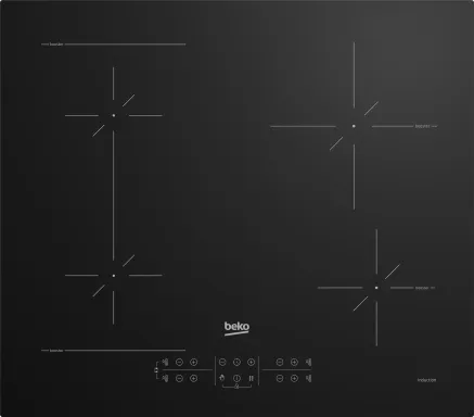 Beko HII64200SFMT Noir Intégré 59 cm Plaque avec zone à induction 4 zone(s)