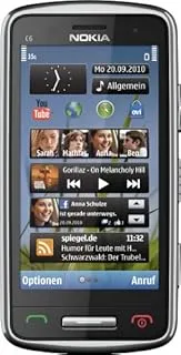 Nokia C6-01 8,13 cm (3.2") SIM unique Symbian OS 3 3G 1050 mAh Argent