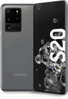 Samsung Galaxy S20 Ultra 5G SM-G988B/DS 17,5 cm (6.9") Double SIM Android 10 USB Type-C 12 Go 128 Go 5000 mAh Gris