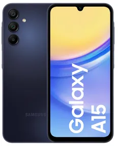 Samsung Galaxy A15 16,5 cm (6.5") Double SIM hybride 4G USB Type-C 4 Go 128 Go 5000 mAh Noir, Bleu