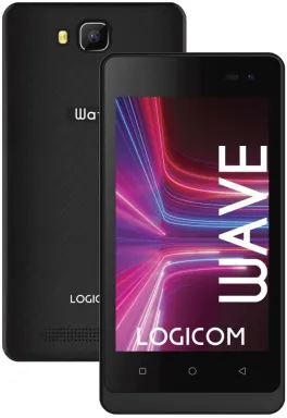 Logicom Le Wave 4G 10,2 cm (4") Double SIM Android 11 Go edition Micro-USB 1 Go 8 Go 1800 mAh Noir