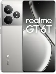 realme GT 6T 17,2 cm (6.78") Double SIM Android 14 5G USB Type-C 8 Go 256 Go 5500 mAh Argent