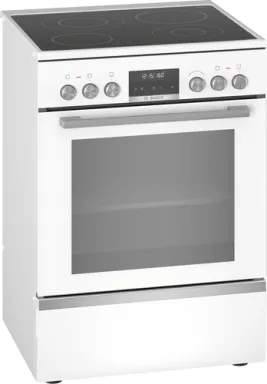 Bosch Serie 6 HKS79R220 four et cuisinière Electrique Céramique Blanc A