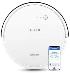 Ecovacs DEEBOT 600 robot aspirateur 0,3 L Sac à poussière Blanc