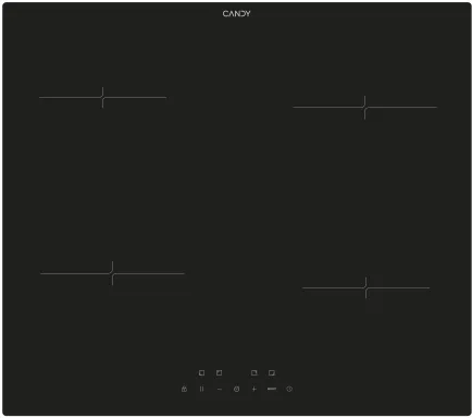 Candy CI642CA Noir Intégré 59 cm Plaque avec zone à induction 4 zone(s)