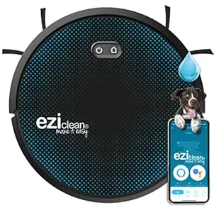 EZIclean Aqua Connect x550 robot aspirateur 0,6 L Sans sac Noir, Bleu