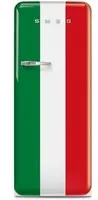 Smeg FAB28RDIT6 réfrigérateur-congélateur Pose libre 270 L C Vert, Blanc, Rouge