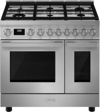 Smeg Master CPF92GMX four et cuisinière Electrique Gaz Acier inoxydable A