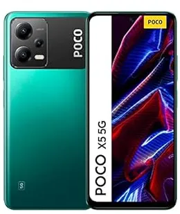 POCO X5 5G 16,9 cm (6.67") Double SIM hybride Android 12 USB Type-C 8 Go 256 Go 5000 mAh Vert