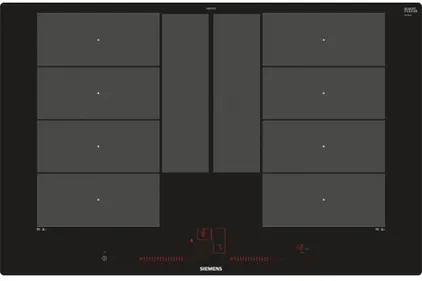 Siemens EX801LYC1E plaque Noir Intégré Plaque avec zone à induction 4 zone(s)