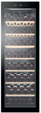Haier Wine Bank 60 Serie 5 WS190GA Refroidisseur de vin compresseur Pose libre Noir 189 bouteille(s)