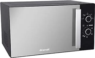 Brandt SM2606B micro-onde Comptoir 26 L 900 W Noir, Miroir