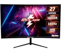 PcCom GO2780CV LED display 68,6 cm (27") 1920 x 1080 pixels Full HD Noir