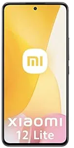 Xiaomi 12 Lite 16,6 cm (6.55") Double SIM Android 12 5G USB Type-C 8 Go 128 Go 4300 mAh Noir