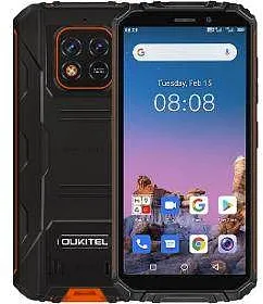 Oukitel WP18 15,1 cm (5.93") Double SIM Android 11 4G USB Type-C 4 Go 32 Go 12500 mAh Noir, Orange