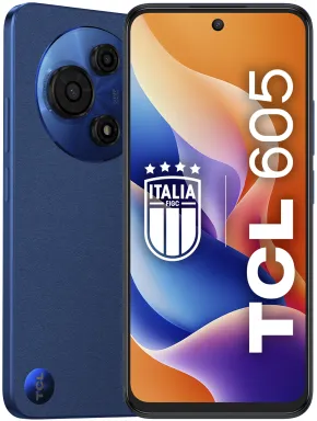 TCL 605 16,9 cm (6.67") Double SIM Android 15 4G USB Type-C 8 Go 256 Go 5200 mAh Bleu