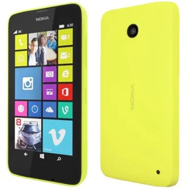 Nokia Lumia 630 11,4 cm (4.5") Double SIM Windows Phone 8.1 3G Micro-USB B 0,5 Go 8 Go 1830 mAh Jaune