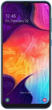 Samsung Galaxy A50 SM-A505F 16,3 cm (6.4") Double SIM 4G USB Type-C 4 Go 128 Go 4000 mAh Bleu