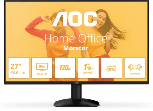 AOC B3 Q27B35S3 écran plat de PC 68,6 cm (27") 2560 x 1440 pixels Quad HD LED Noir