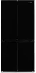 Telefunken R4P488K2 frigo américain Pose libre 487 L E Noir