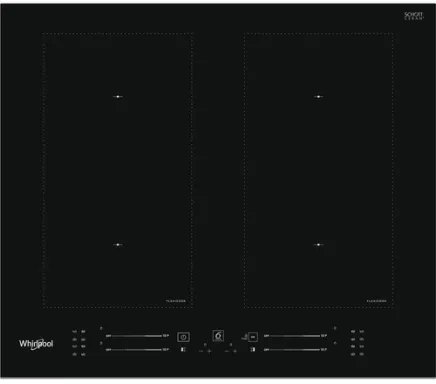 Whirlpool WL S3160 BF Noir Intégré 60 cm Plaque avec zone à induction 4 zone(s)