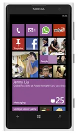 Nokia Lumia 1020 11,4 cm (4.5") SIM unique Windows Phone 8 4G Micro-USB B 2 Go 32 Go 2000 mAh Blanc