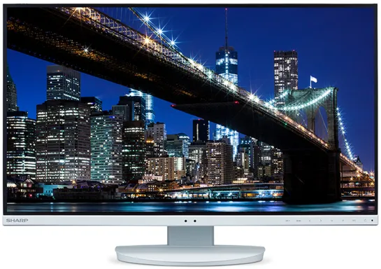 Sharp MultiSync EA272Q écran plat de PC 68,6 cm (27") 2560 x 1440 pixels 4K Ultra HD LCD Blanc