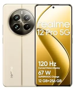 realme 12 Pro 17 cm (6.7") Double SIM Android 14 5G USB Type-C 12 Go 256 Go 5000 mAh Beige