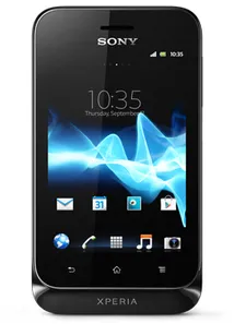 Sony Xperia tipo 8,13 cm (3.2") SIM unique Android 4.0 3G 0,5 Go 2,9 Go 1500 mAh Noir