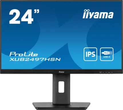 iiyama ProLite XUB2497HSN-B2 écran plat de PC 60,5 cm (23.8") 1920 x 1080 pixels Full HD LED Noir