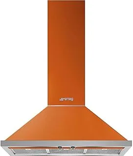 Smeg KPF9OR hotte Montée au mur Rouge 781 m³/h A+