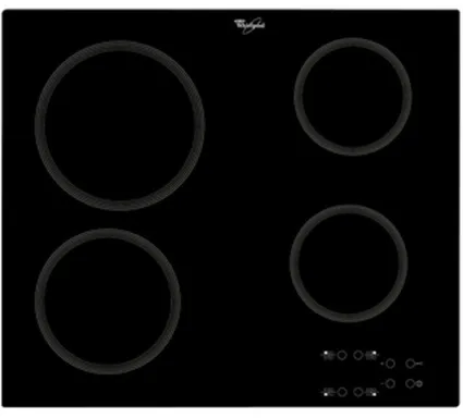 Whirlpool AKT 801/NE Noir Intégré 58 cm Plaque avec zone à induction 4 zone(s)