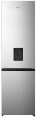 Hisense RB435N4WCE réfrigérateur-congélateur Pose libre 336 L E Acier inoxydable