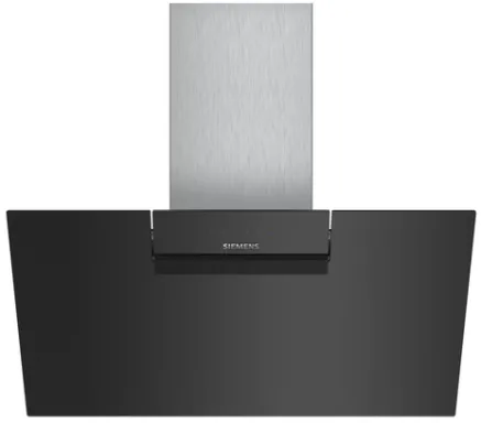 Siemens iQ300 LC87KEM60 hotte Montée au mur Noir 669 m³/h B