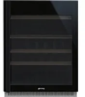 Smeg CVI638LN3 refroidisseur à vin Refroidisseur de vin compresseur Intégré Noir 38 bouteille(s)