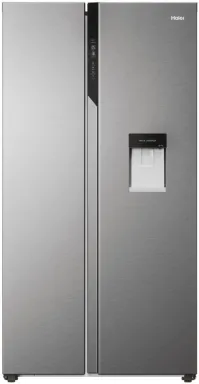 Haier SBS 90 Serie 5 HSR5918DWMP frigo américain Pose libre 521 L D Platine, Acier inoxydable