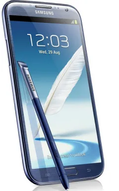 Samsung Galaxy GT-N7100 14 cm (5.5") SIM unique Android 4.1 3G 2 Go 16 Go 3100 mAh Bleu