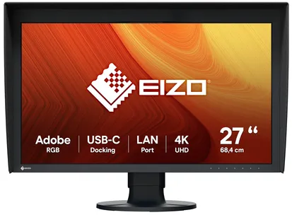 EIZO ColorEdge CG2700X écran plat de PC 68,6 cm (27") 3840 x 2160 pixels 4K Ultra HD LCD Noir