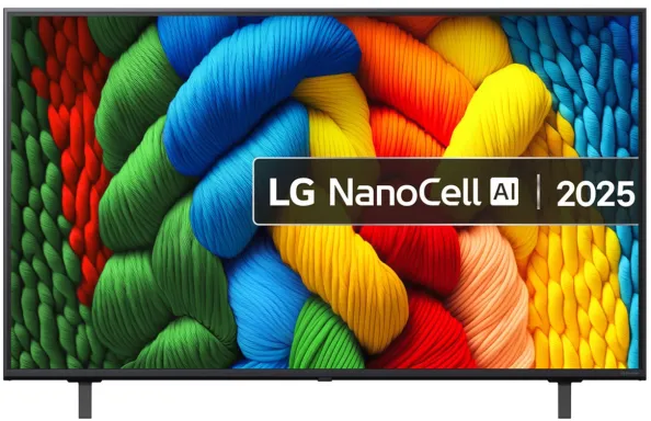 LG NanoCell AI 50NANO80A6B 127 cm (50") 4K Ultra HD Smart TV Wifi Noir