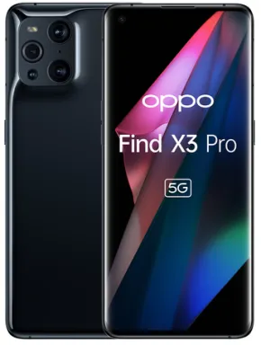 OPPO Find X3 Pro 17 cm (6.7") Double SIM Android 11 5G USB Type-C 12 Go 256 Go 4500 mAh Noir