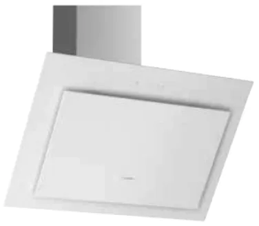 Bosch Serie 4 DWK87CM20 hotte Montée au mur Blanc 680 m³/h