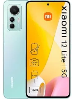Xiaomi 12 Lite 16,6 cm (6.55") Double SIM Android 12 5G USB Type-C 6 Go 128 Go 4300 mAh Vert clair