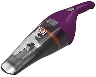 Black & Decker NVC115W aspirateur de table Gris, Violet Sans sac