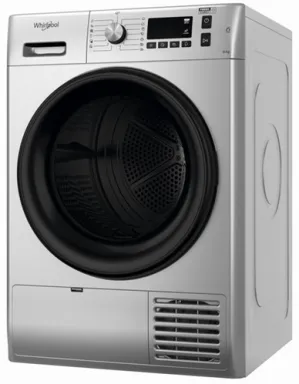 Whirlpool AWZ8CDS/DF sèche-linge Pose libre Charge avant 8 kg B Argent