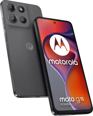 Motorola moto g15 power 17,1 cm (6.72") Double SIM Android 15 4G USB Type-C 8 Go 512 Go 6000 mAh Gris