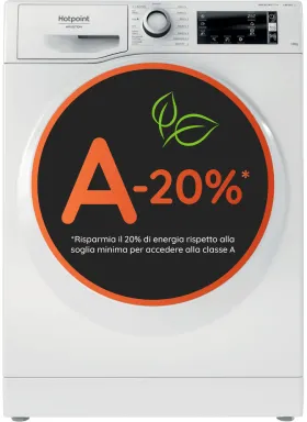 Hotpoint NBT 1048 WD A IT machine à laver Charge avant 10 kg 1400 tr/min Blanc