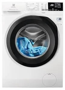 Electrolux EW6F4112RA machine à laver Charge avant 10 kg 1400 tr/min Noir, Blanc