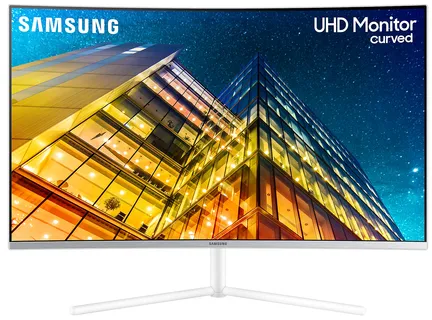 Samsung UR59C écran plat de PC 81,3 cm (32") 3840 x 2160 pixels 4K Ultra HD LED Blanc