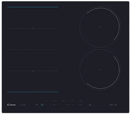 Candy CIES644DCWIFI Noir Intégré 59 cm Plaque avec zone à induction 4 zone(s)